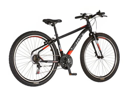 Bicikl visitor radiance 27" crno crveni 1270020