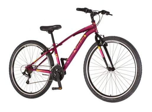 Bicikl venssini arcadia 27" bordo roze