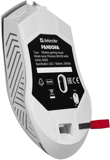 Miš Defender Pandora GM-502/ 3200dpi