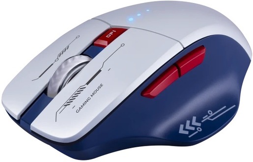 Miš Defender Tisa GM-126 Belo plavi/LED/7D/2.4+BT/1600dp