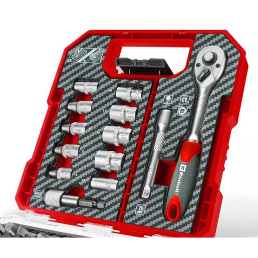 Einhell 37-del set alata I bitova, L-Case