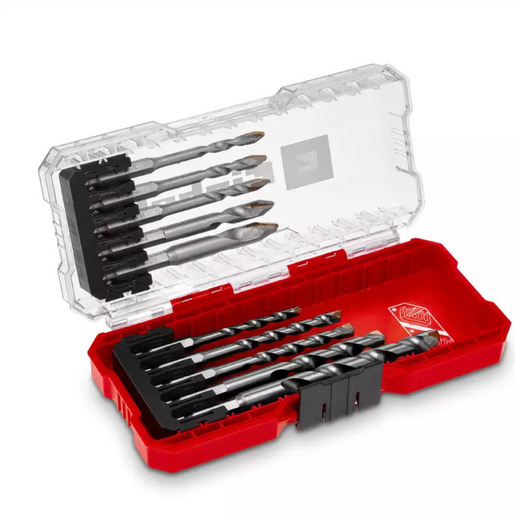 Einhell S-CASE 10 kom set burgija za ciglu i keramiku E6.3 1/4"