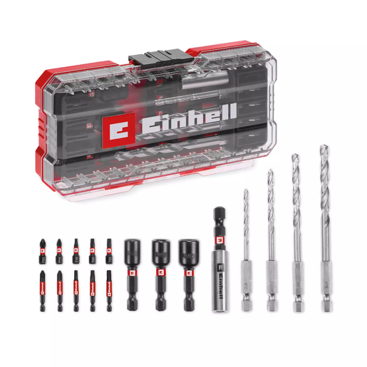 Einhell Set impaktor bitova S-Case 18 kom