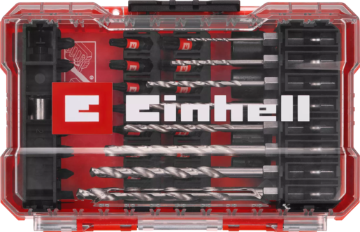 Einhell Set impaktor bitova i burgija+ M-Case 39 kom