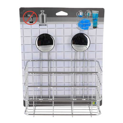 Tendance polica vakuum 15x19,5x20cm hrom