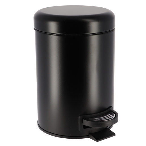 Tendance kanta za smece 3l na papucicu soft close 17x23x25,5cm metal mat crna
