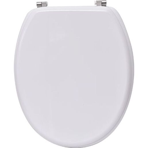 Tendance wc daska sa inox okovima 37,5x46cm mdf bela