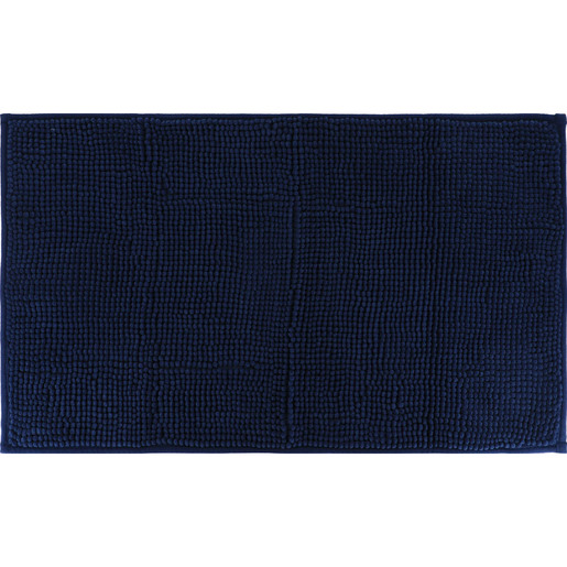 Tendance tepih za kupatilo balls 45x75cm mikrofiber tamno plava