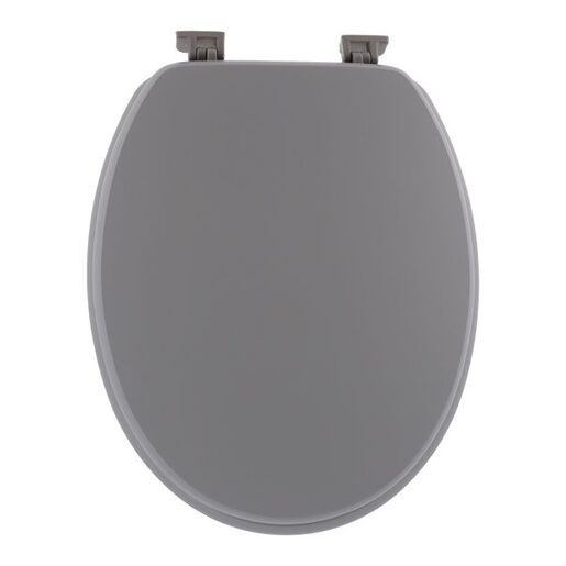 Tendance wc daska mdf sa plasticnim okovima 37,5x46cm mdf siva