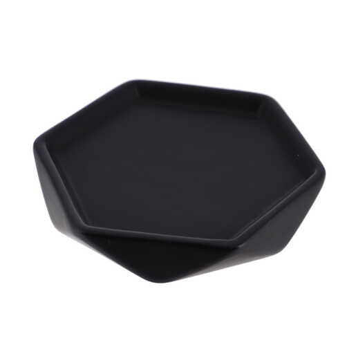 Tendance posuda za sapun dijamant 2x11,5 cm keramika crna