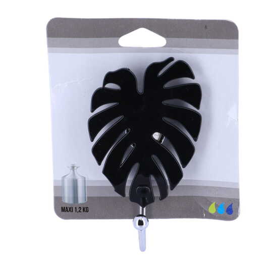 Tendance kukica list 5,8x3,8x9,5cm poliresin crna