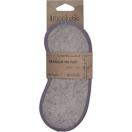 Tendance maska za spavanje 21x0,4x9,5cm poliester sivo smedja