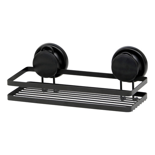 Tendance polica 2 vakuum 12x25x11,5cm hrom crna