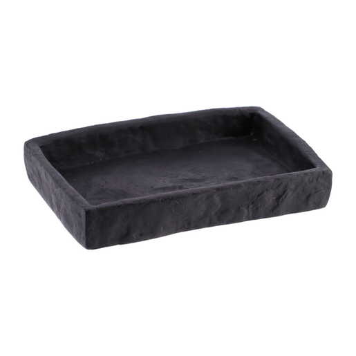 Tendance posuda za sapun 2x13x9 cm poliresin crna