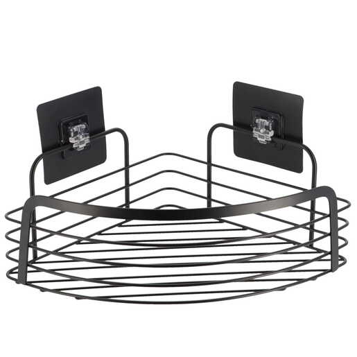 Tendance ugaona zicana polica samolepljiva 3m metal crna