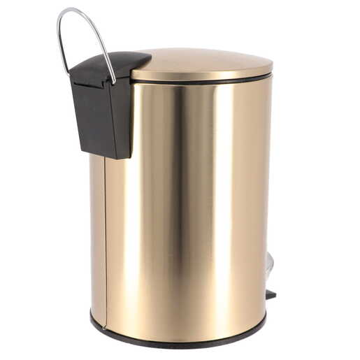 Tendance kanta za smece 3l na papucicu 17x22,5x24cm metal zlatna