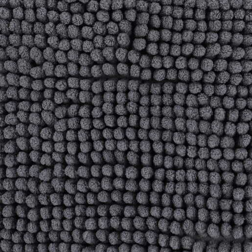 Tendance tepih za kupatilo balls 45x75 cm mikrofiber tamno siva