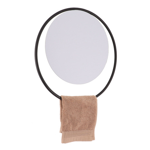 Tendance ogledalo okruglo 37cm crna