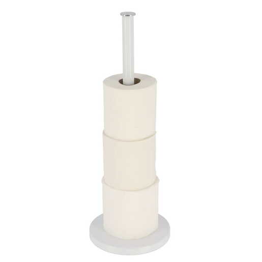 Tendance drzac toalet papira 42x15 cm metal bela