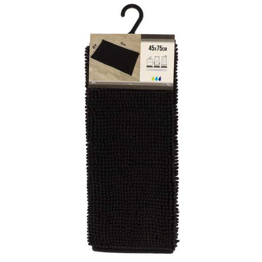 Tendance tepih za kupatilo balls 45x75cm mikrofiber crna