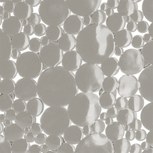 Tendance guma za kadu bubbles 69x36cm pvc sivo smedja