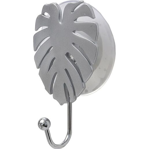 Tendance kukica list 5,8x3,8x9,5cm poliresin srebrna