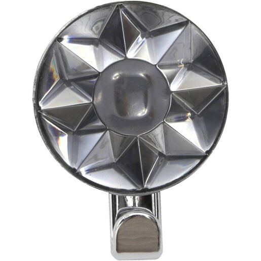 Tendance kukica 2,5x6cm oblik zvezda antracit siva