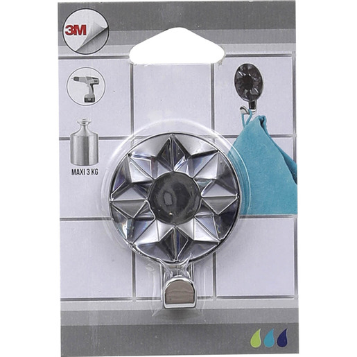 Tendance kukica 2,5x6cm oblik zvezda antracit siva