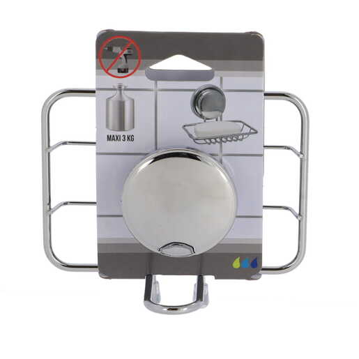 Tendance drzac sapuna vakuum 12x12x9cm metal hrom