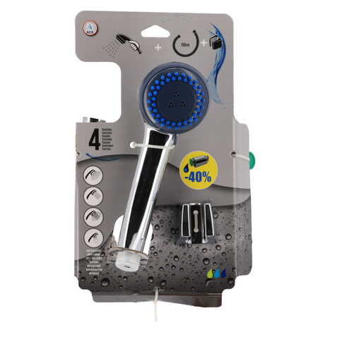 Tendance tus set 1,5m pvc 3 funkcije hrom