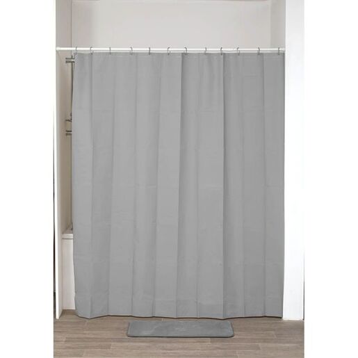 Tendance zavesa za kadu 180x200cm peva siva