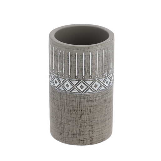 Tendance casa za cetkice 10,5cm cement tumbler siva