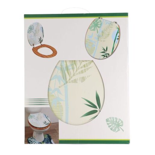 Tendance wc daska mdf sa metalnim okovima 37,5x46 sagano