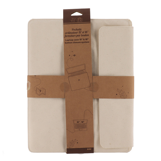 Tendance torba za laptop 15''-16'' 1x31x40,5 pamuk bež