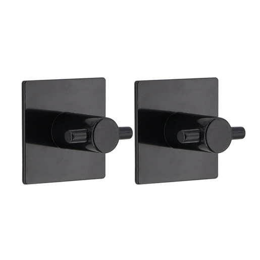 Tendance set 2 okrugle kukice 3m 4,5 x 3 x 4,5 plasticna crna