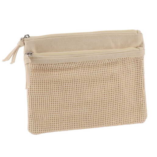Tendance multifunkcionalna torbica 1x17x22 pamuk bež