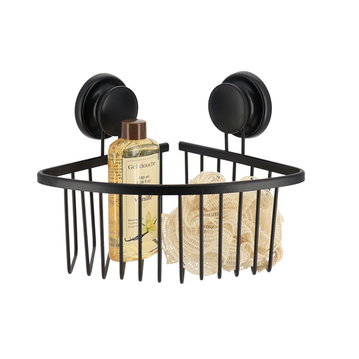 Tendance žičana ugaona polica vakum 19,7x19,7 crna