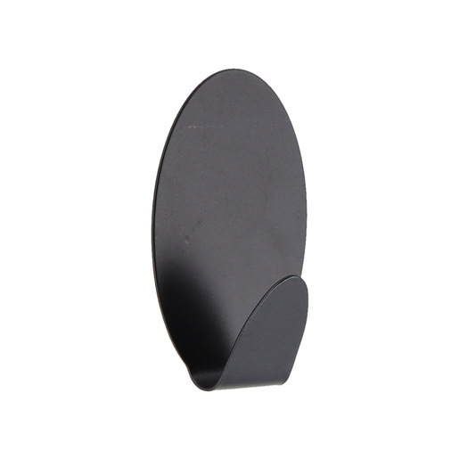 Tendance ovalna kukica 3m 4,5 x 3 x 7 metal crna