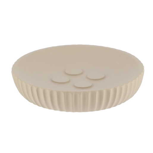 Tendance posuda za sapun 11x2,4 cm poliresin sivo smedja