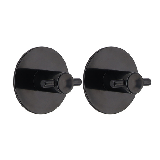 Tendance set 2 okrugle kukice 3m ø5 x 3 plasticna crna