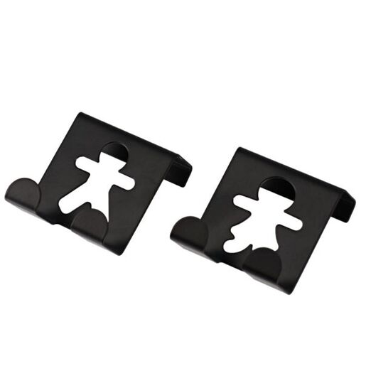 Tendance set 2 kukice za fioke 4,8x4,8 metal crna