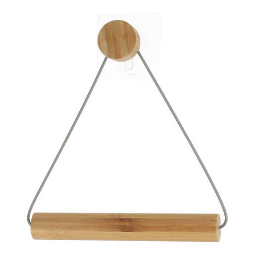 Tendance držač toalet papira samolepljivi 19x18.3x4 cm bambus/zelena