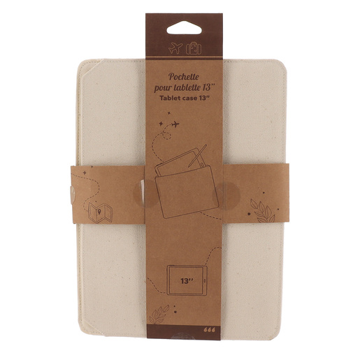 Tendance torba za tablet 12'' 1x22x30 pamuk bež
