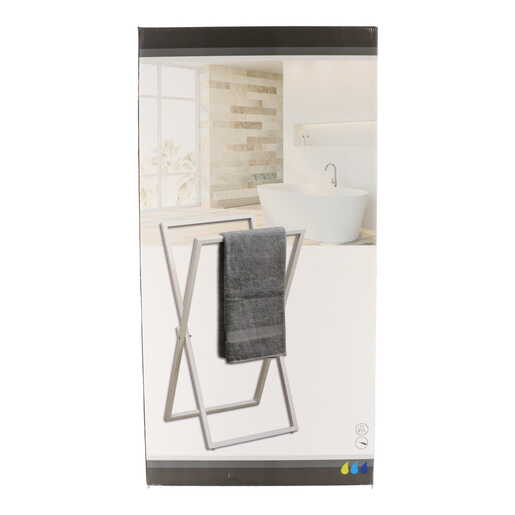 Tendance držač peškira sklopive konstrukcije 85x45x37cm metal bela