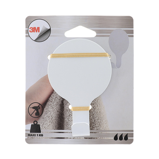 Tendance kukica 3m metal 6,3 x 3 x 9,5  bela