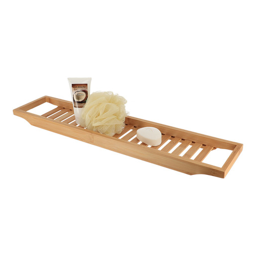 Tendance polica za kadu 3,5x68x14,5 cm bambus