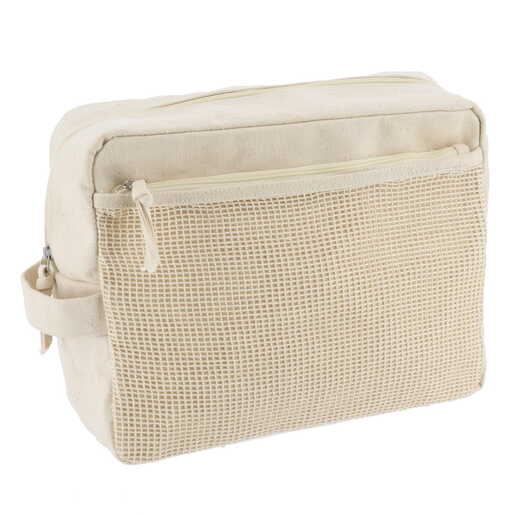 Tendance neseser za šminku 21x25,5x10 pamuk bež