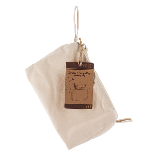 Tendance neseser za šminku 12x20x7 pamuk bež