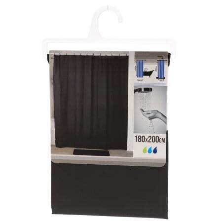 Tendance zavesa za kadu 180x200cm peva crna