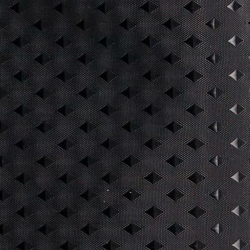 Tendance zavesa za kadu dijamant 180x200 cm poliester crna